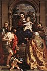 Madonna and Saints by Pietro da Cortona